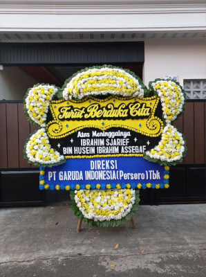 Papan Bunga Duka di Dempio Makmur