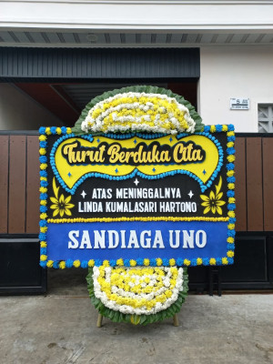 Papan Bunga Duka di Dempio Makmur